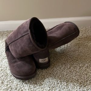 Women’s Ugg dark brown classic tall boot